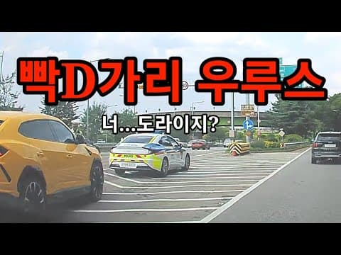 람보르기니 산지직송....도참시 블랙박스 : 2026 최신블박영상