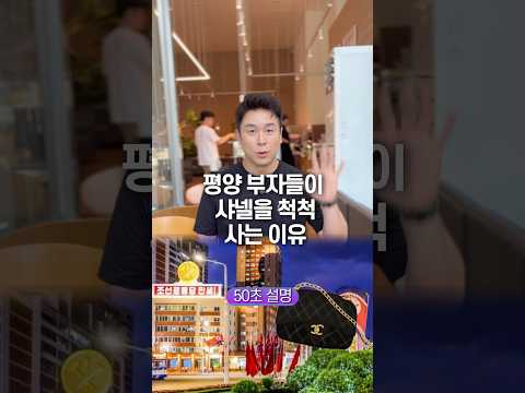 평양 부자들이 샤넬을 척척 사는 이유, 50초 안에 설명하기