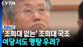 '조희대 없는' 조희대 국정조사...여당서도 맹탕 우려? / YTN