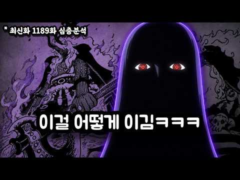 【원피스】 현재 미쳐 날뛰는 이무 근황 (1189화 분석)