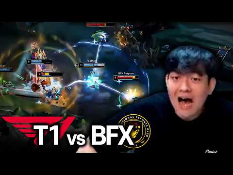 마지막 세트 한타를 완벽하게 터뜨려버린 회심의 텔포 | T1 vs BFX | 2026 LCK PLAYOFFS 1R