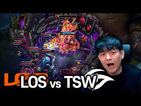 탈락을 피할 수 없는 맞대결 | LOS vs TSW | Worlds 2026 Swiss Stage Day 4
