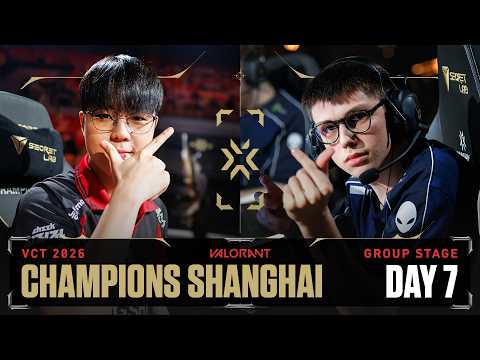 TL vs TYL / NS vs XLG - 챔피언스 상하이 - 그룹 스테이지 - 7일차