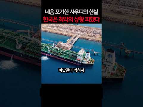 사우디 1조 3천억 네옴 공사 취소! 삼성·현대가 대규모 손실 피한 이유