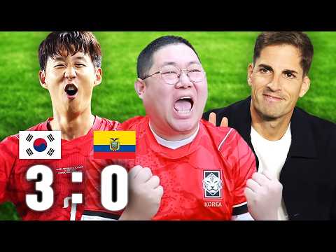 감스트 한국 축구 완전히 달라졌다 !! 3-0 대승!!