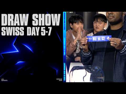 스위스 스테이지 Day5-7 조 추첨식 | 2026 월드 챔피언십