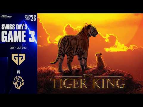 야 어흥, 차렷. | GEN vs LYON 게임 3 하이라이트 | 스위스 Day3 | 2026 월드 챔피언십