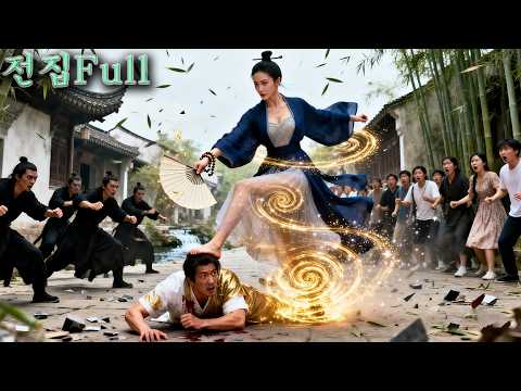 [한국어 더빙]천대받던 시골 소녀, 최연소 아미파 문주! 왼손으로 갱단 때리고, 왼손으로 동생 훈계, 4대 문파가 무릎 꿇고 제자 청해!#인생 역전#드라마 #movie