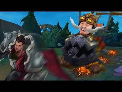 [LOL] 프레이 탑 코르키 : 폭전 코르키 뜨면 도망치세요