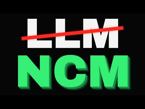 NCM Just Killed LLM: This Time, It Might Be for Real