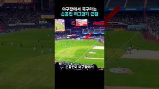 야구장에서 축구한다는 손흥민 경기 근황