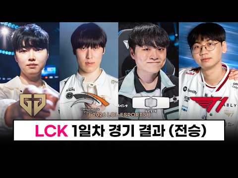 【롤드컵】 경기력 미쳤다, LCK 1라운드 전승! / LPL 1라운드 전패 / 2라운드 내전 성사 - 롤 이스포츠