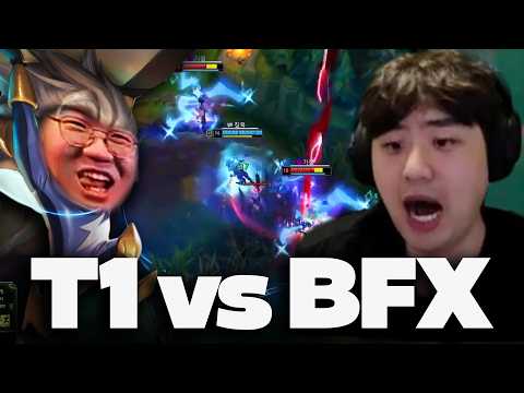 1세트를 이긴 티원이 (중략) 플레이오프 1라운드 승리｜T1 vs BFX｜2026 LCK