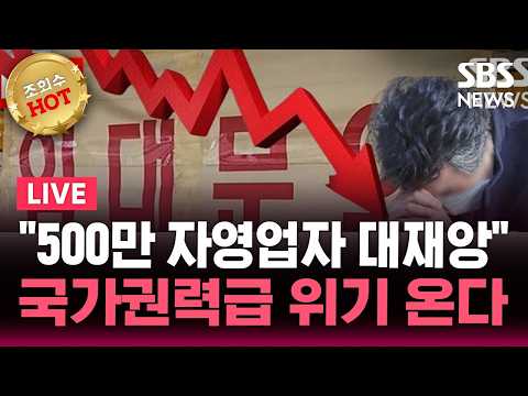 "500만 자영업자 대재앙"..국가권력급 위기 온다 / "쌓이는 빚빚빚" 1년 새 7만 명 '증발' "그냥 회사 다닐걸 / SBS 이슈라이브
