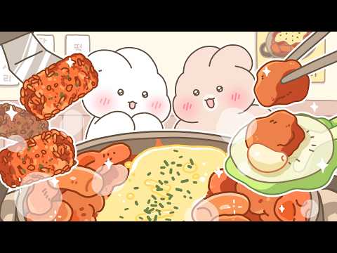 토야의 반장 도전기! 🔥 치즈 닭갈비 & 철판 볶음밥 먹방 🔥 / 오늘도 잘 먹었슈야🐰[학교편]