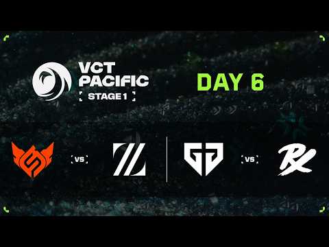 FS vs ZETA / GEN vs PRX - VCT 퍼시픽 - 스테이지 1 - 그룹 스테이지 -  Day 6