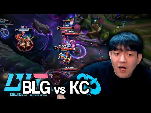 시원한 이니쉬 한 방으로 경기 종료 | BLG vs KC | Worlds 2026 Swiss Stage Day 4