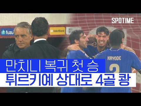 돌아온 만치니 감독의 이탈리아, 분위기 전환 성공! #SPOTIME #UNL